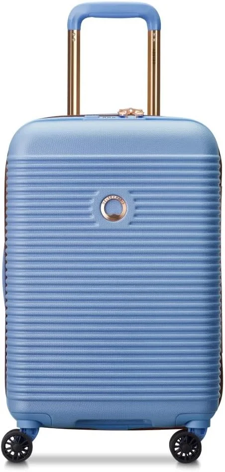 چمدان چرخ‌دار گسترش‌پذیر دلسه مدل Securitech Freestyle سایز 55cm، رنگ آبی آسمانی (کد 385980142E9)