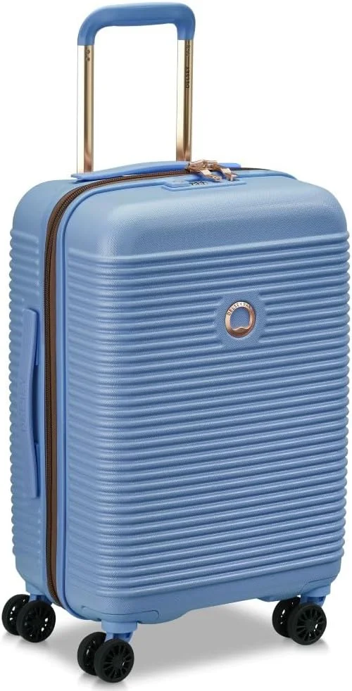 چمدان چرخ‌دار گسترش‌پذیر دلسه مدل Securitech Freestyle سایز 55cm، رنگ آبی آسمانی (کد 385980142E9)