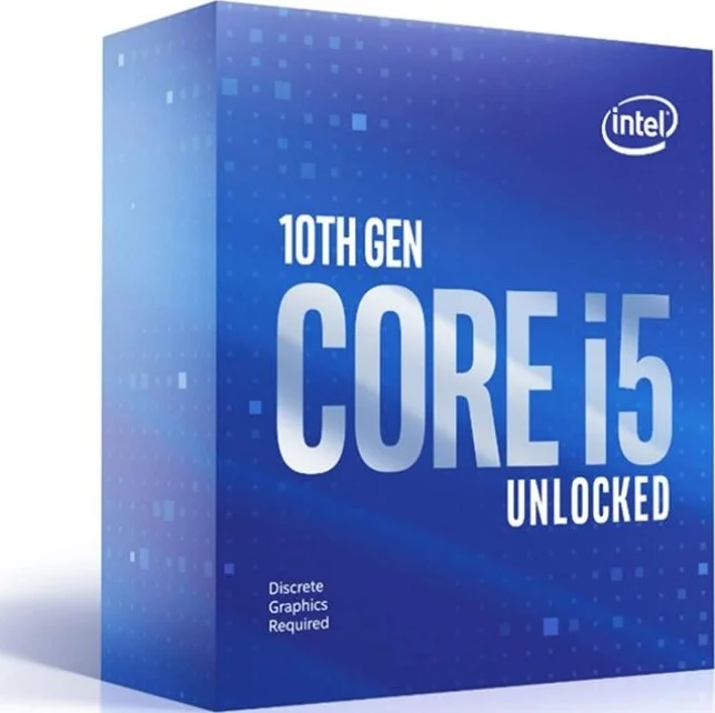 پردازنده اینتل Core i5-10600KF (فرکانس پایه: 4.10 گیگاهرتز; LGA1200; 125 وات) DDR4-2666 6 هسته و 12 رشته