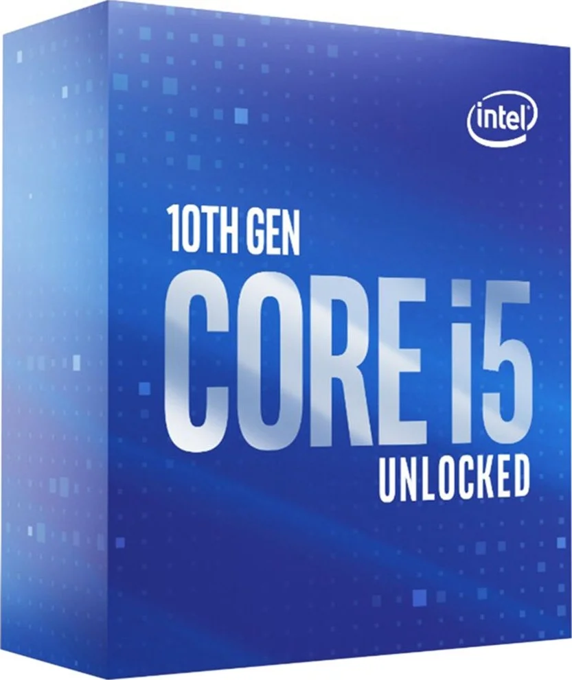 پردازنده دسکتاپ اینتل Core i5-10600K با 6 هسته تا 4.8 گیگاهرتز آنلاک شده LGA1200 (چیپست سری 400 اینتل) 125 وات | BX8070110600K