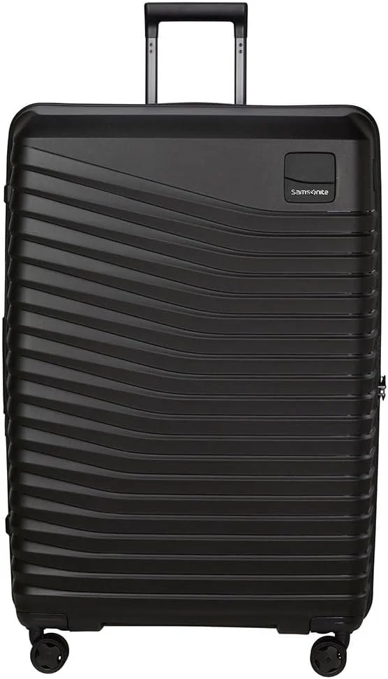 چمدان چرخشی بزرگ Samsonite Intuo، مدل قابل افزایش حجم، 81 سانتی متر، 132/144 لیتر، مشکی، مشکی (مشکی)، چرخشی بزرگ (81 سانتی متر - 132/144 لیتر)، چمدان و ترولی