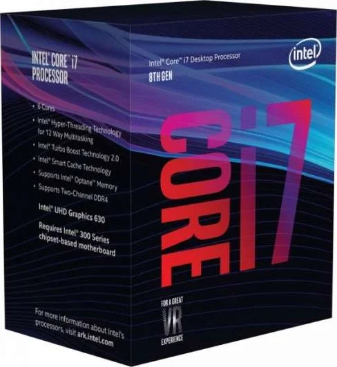 پردازنده دسکتاپ اینتل Core i7-8700K Coffee Lake نسل هشتم 6 هسته ای 3.7 گیگاهرتز LGA1151 Intel UHD Graphics 630 | BX80684I78700K پردازنده دسکتاپ اینتل Core i7-8700K Coffee Lake نسل هشتم 6 هسته ای 3.7 گیگاهرتز LGA1151 Intel UHD Graphics 630 | BX80684I78700K