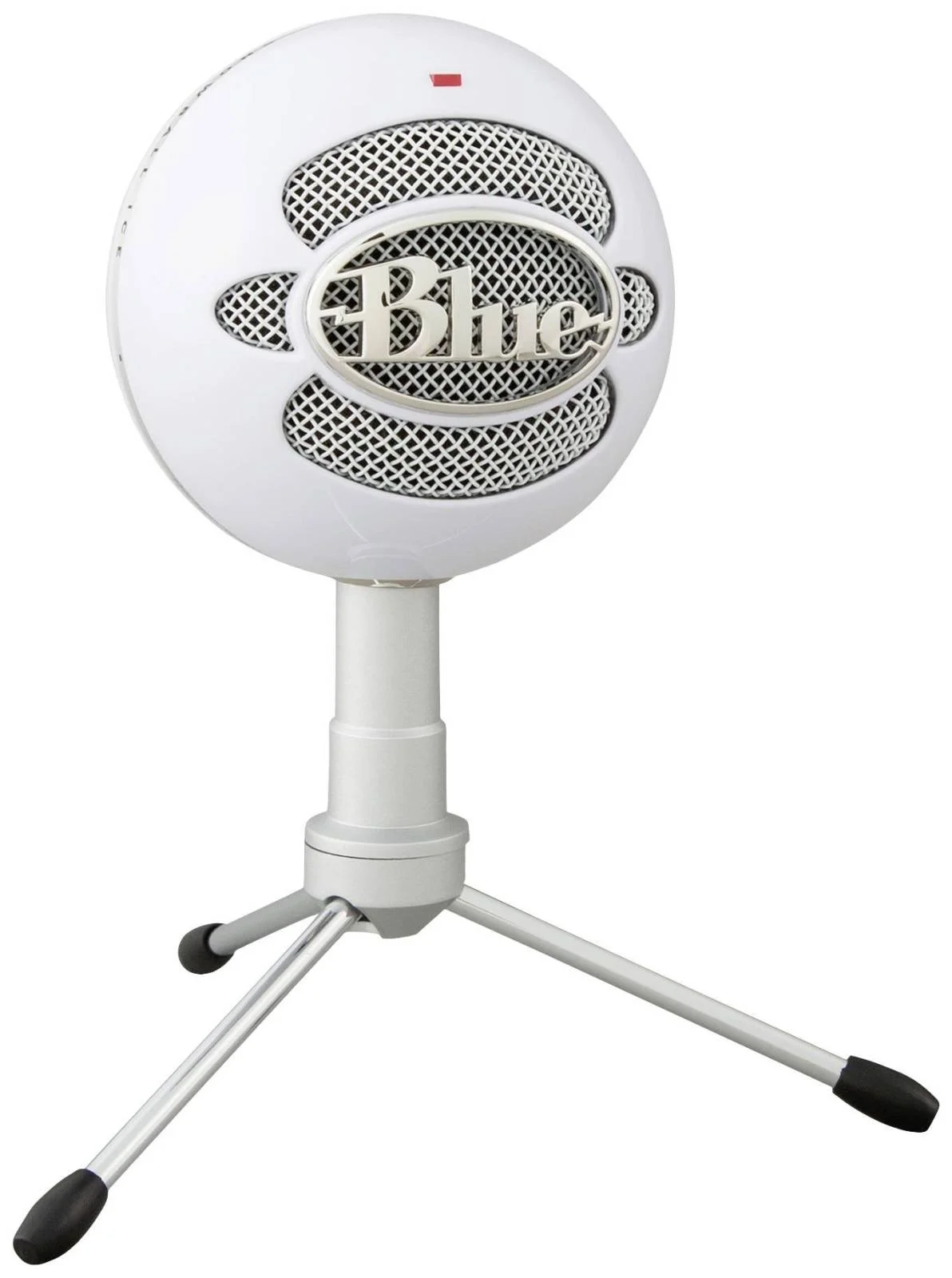 میکروفون USB لاجیتک Blue Snowball Ice، پاسخ فرکانسی 40-18 کیلوهرتز، الگوهای قطبی کاردیوئید، کابل USB، برای ضبط / استریم / پادکست، سفید | 988-000181