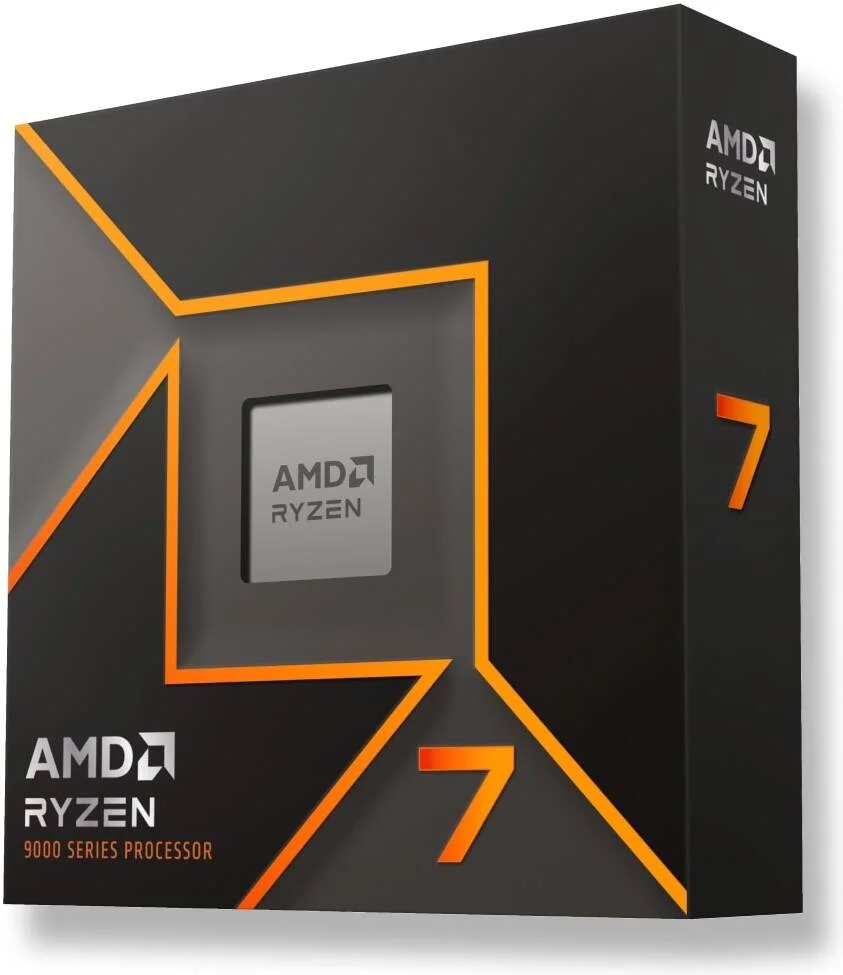پردازنده مرکزی AMD Ryzen 7 9700X AM5، 8 هسته و 16 رشته، حداکثر فرکانس بوست 5.5 گیگاهرتز، 8 مگابایت حافظه کش L2 و 32 مگابایت حافظه کش L3، گرافیک AMD Radeon، DDR5-5600 ECC، معماری Zen 5، PCIe 5.0 x16 | 100-100001404WOF