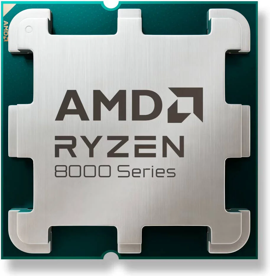 پردازنده دسکتاپ AMD Ryzen 5 8400F AM5، دارای 6 هسته و 12 رشته، حداکثر فرکانس بوست 4.7 گیگاهرتز، 6 مگابایت حافظه کش L2 و 16 مگابایت حافظه کش L3، حافظه DDR5-5200، معماری Zen 4 | 100-000001591-Tray