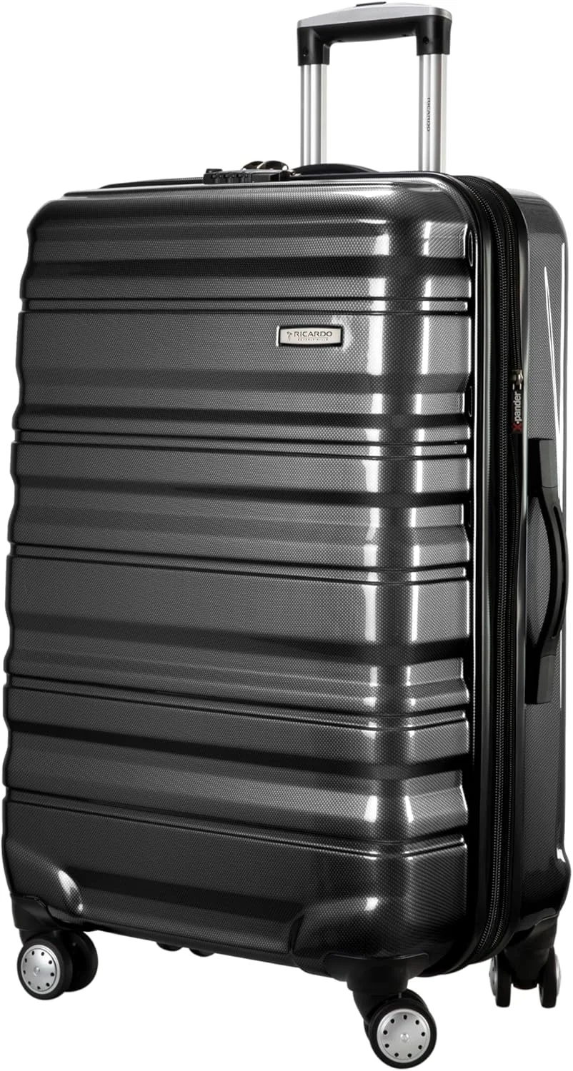 چمدان چرخشی 26 اینچی ریکاردو بورلی هیلز مدل پیمونت - مشکی