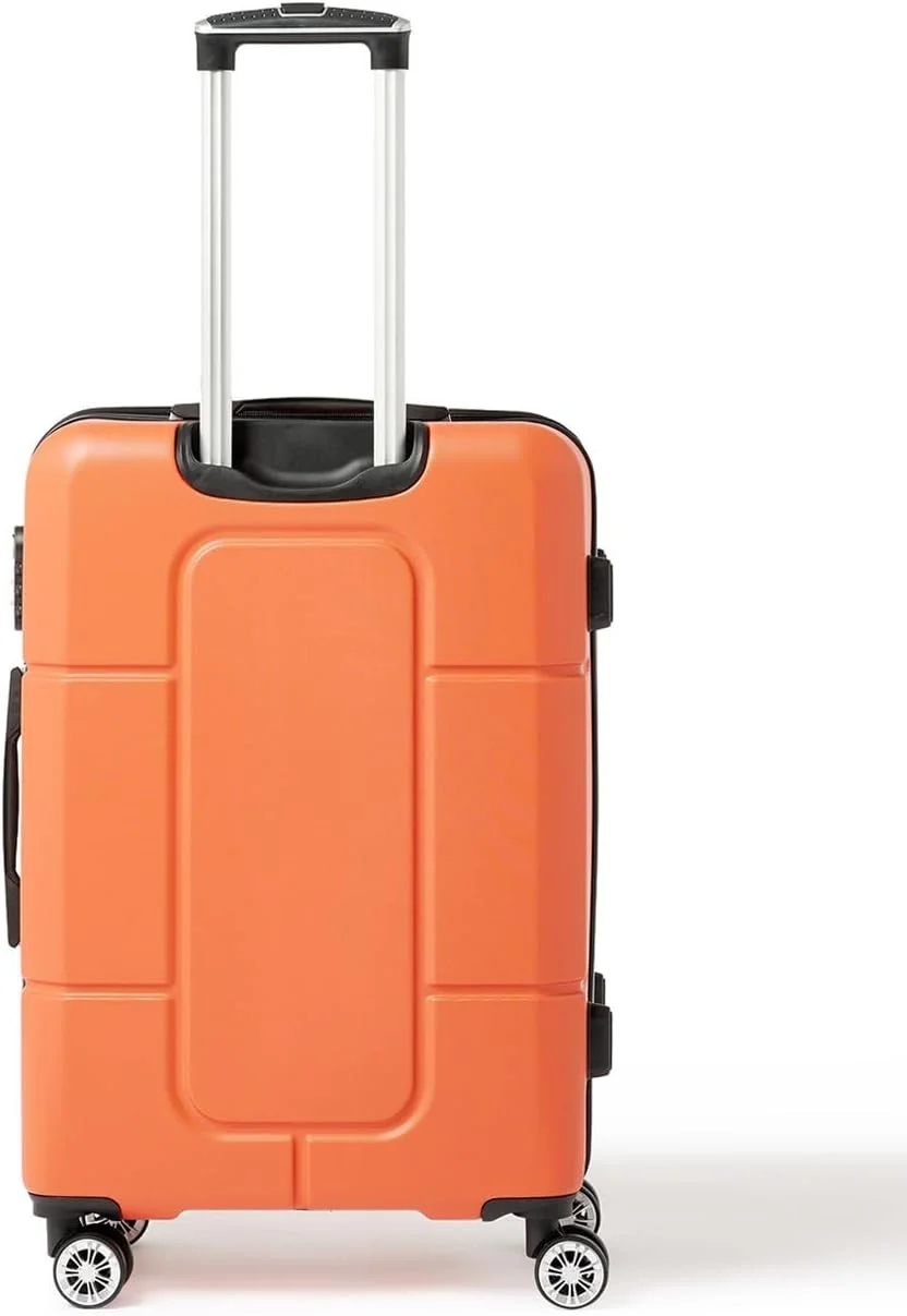 چمدان متوسط ۲۶ اینچی ABS مدل Regency Valiant - نارنجی مرجانی