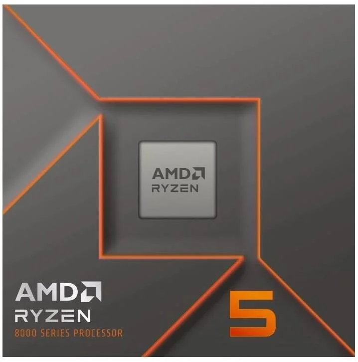 پردازنده دسکتاپ AMD Ryzen 5 8400F AM5، دارای 6 هسته و 12 رشته، حداکثر فرکانس بوست 4.7 گیگاهرتز، 6 مگابایت حافظه کش L2 و 16 مگابایت حافظه کش L3، حافظه DDR5-5200، معماری Zen 4، شامل خنک کننده Wraith Stealth | 100-100001591BOX