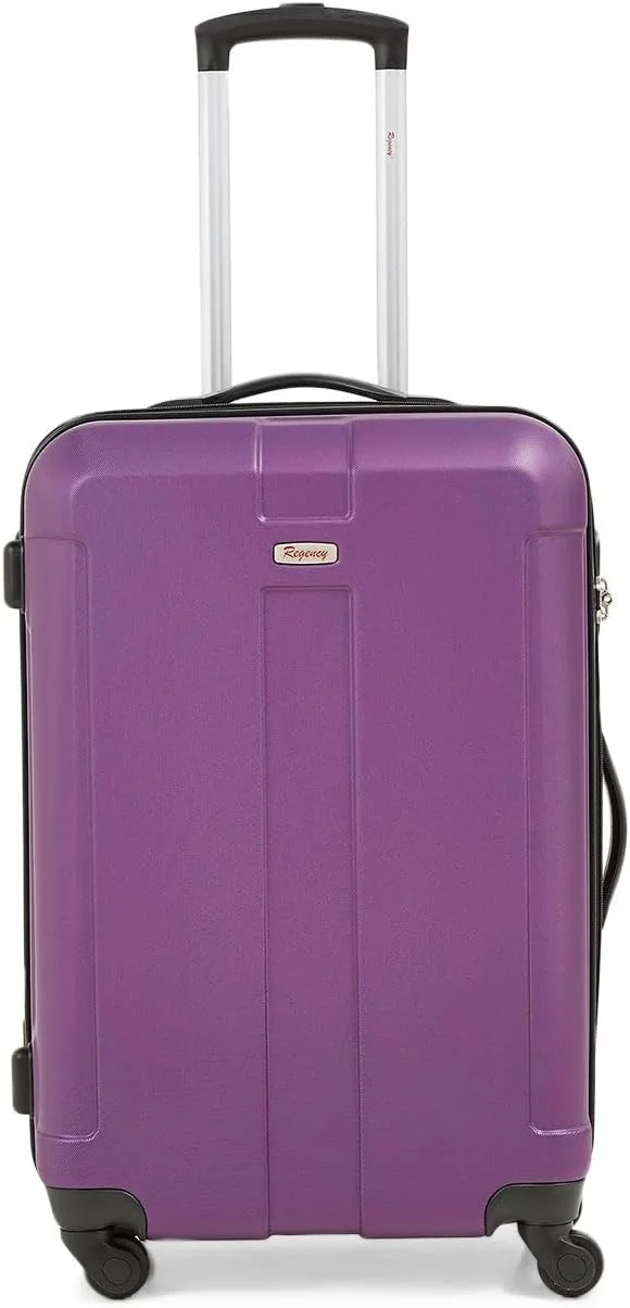 چمدان سایز متوسط نووا ریجنسی بدنه سخت، مناسب برای حمل بار، سایز 24 اینچ، بنفش