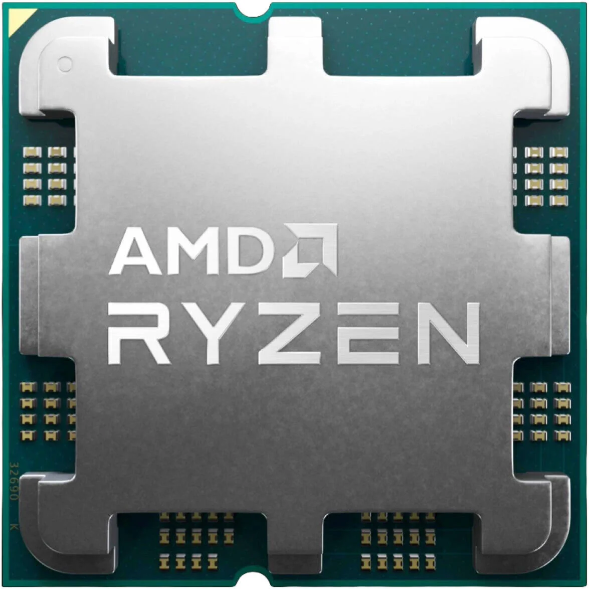 پردازنده دسکتاپ AMD Ryzen 7 7700X با فرکانس 4.5 گیگاهرتز، سوکت AM5، توان مصرفی 105 وات، 8 هسته و 16 رشته، حداکثر فرکانس بوست 5.4 گیگاهرتز، حافظه کش L3 با ظرفیت 32 مگابایت، گرافیک AMD Radeon، پشتیبانی از 2 کانال حافظه DDR5-5200 / حداکثر 128 گیگابایت، معماری Zen 4