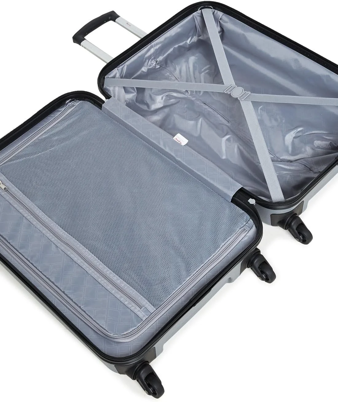 چمدان ترولی سایز متوسط 24 اینچی Regency Arc، خاکستری چمدان ترولی سایز متوسط 24 اینچی Regency Arc، خاکستری