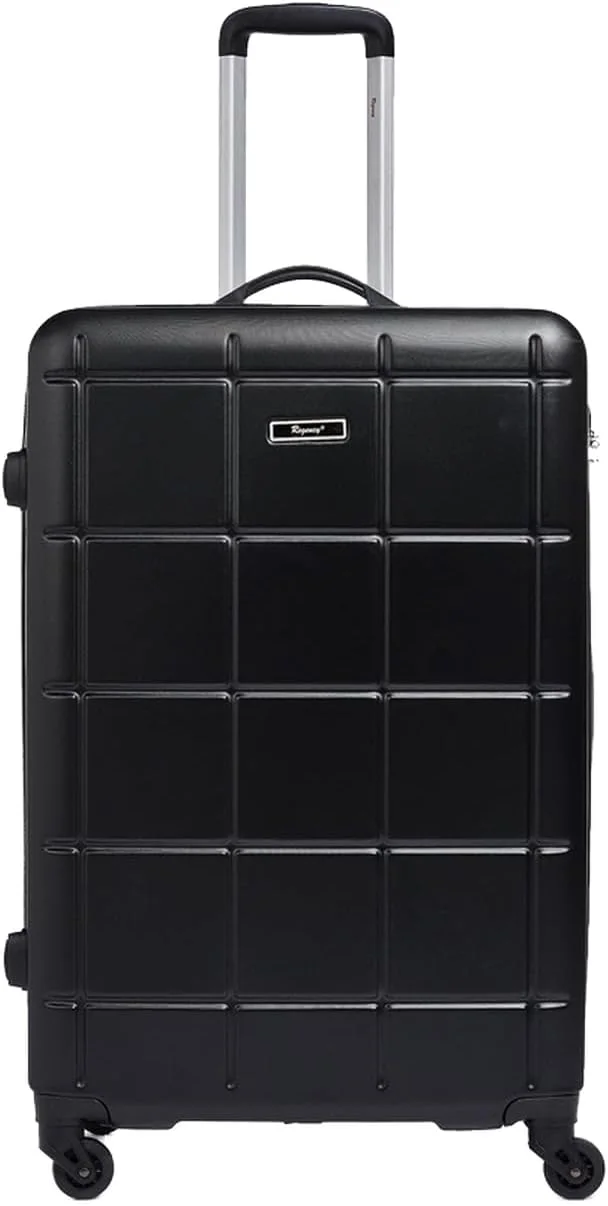 چمدان سایز متوسط ریجنسی نیو لژیون با بدنه سخت، مناسب برای حمل بار، سایز 24 اینچ، مشکی