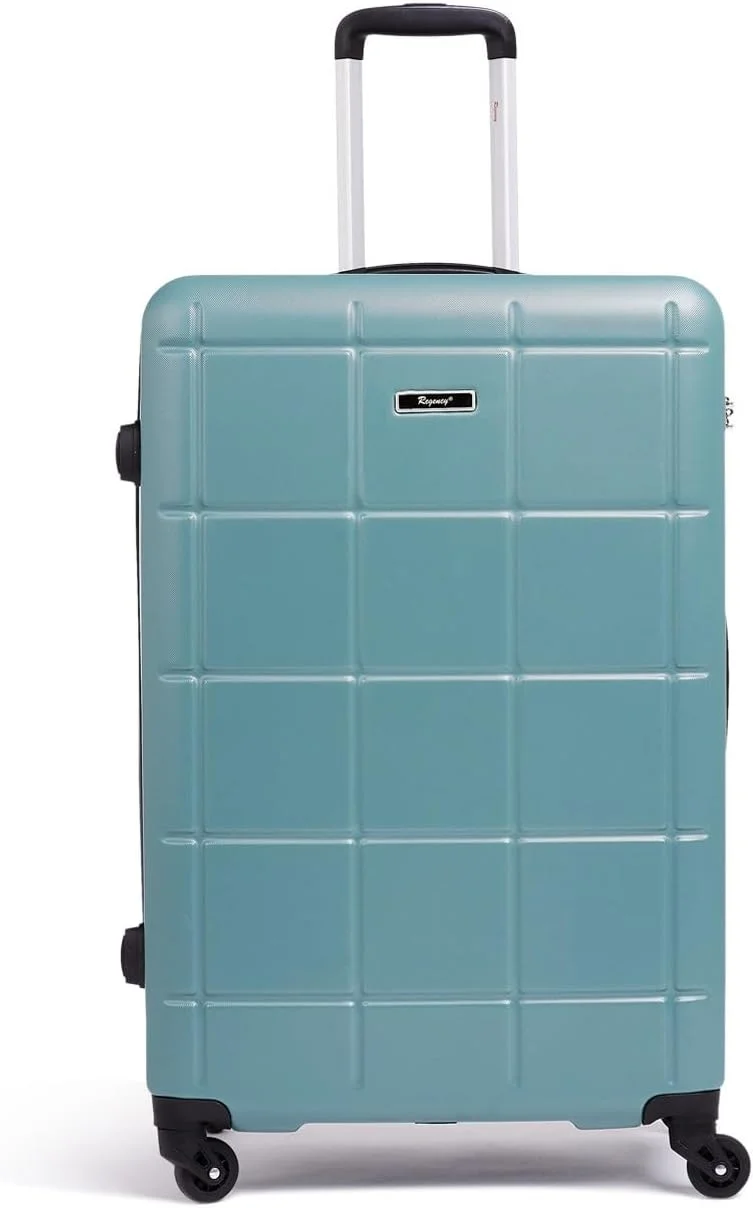 چمدان چرخدار سایز متوسط ریجنسی نیو لژیون با بدنه سخت، مناسب برای حمل بار، سایز 24 اینچ، سبز تیره