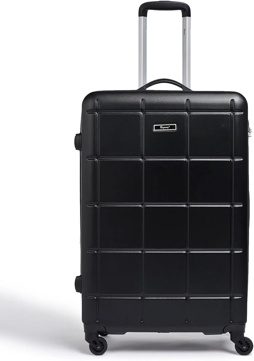 چمدان سایز متوسط ریجنسی نیو لژیون با بدنه سخت، مناسب برای حمل بار، سایز 24 اینچ، مشکی