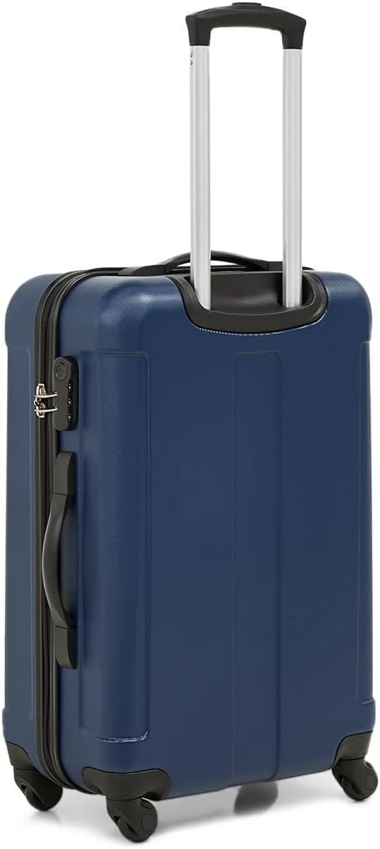 چمدان سایز متوسط نووا ریجنسی با بدنه سخت، مناسب برای حمل بار، سایز 24 اینچ، آبی