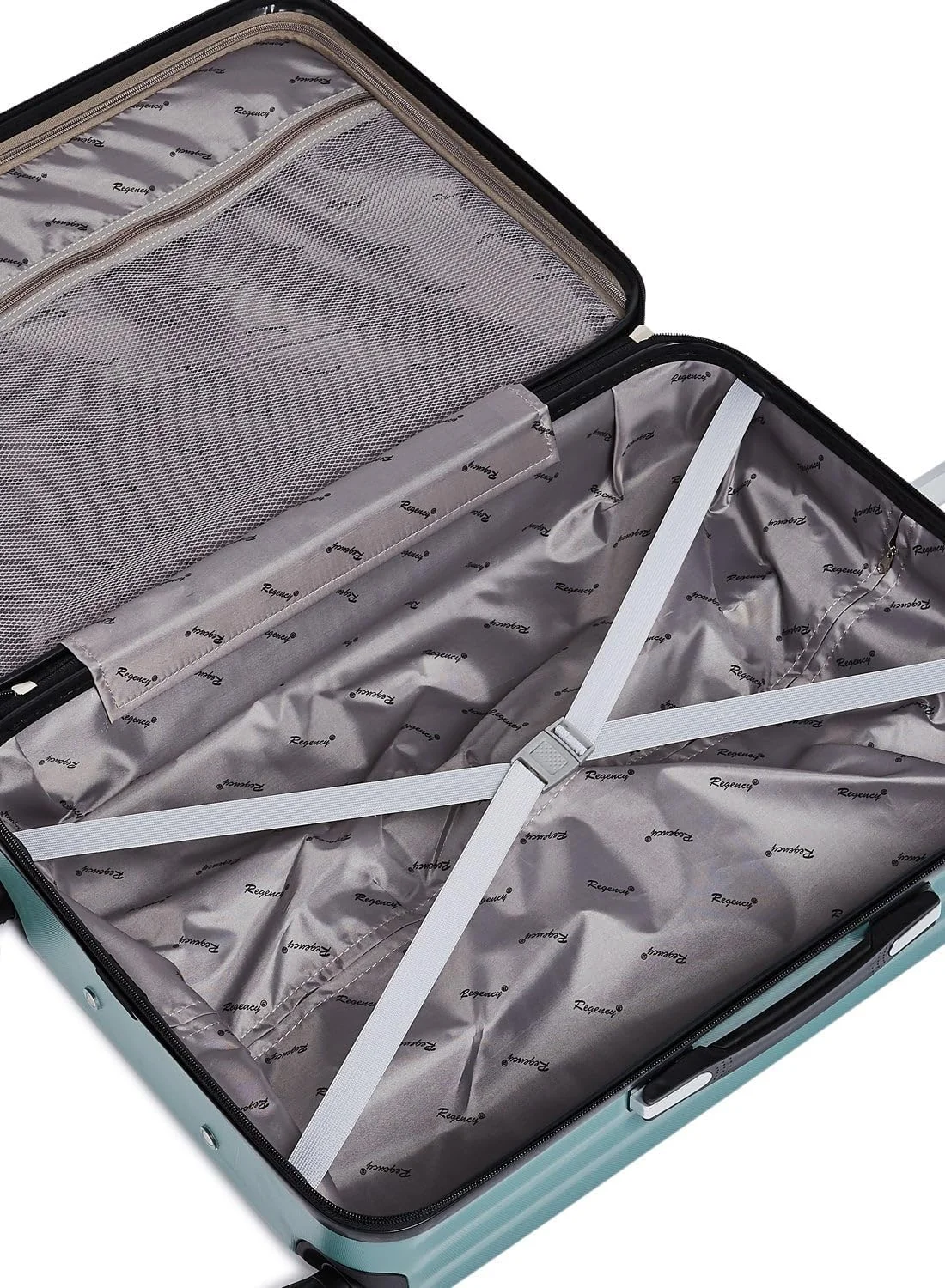 چمدان چرخدار سایز متوسط ریجنسی نیو لژیون با بدنه سخت، مناسب برای حمل بار، سایز 24 اینچ، سبز تیره