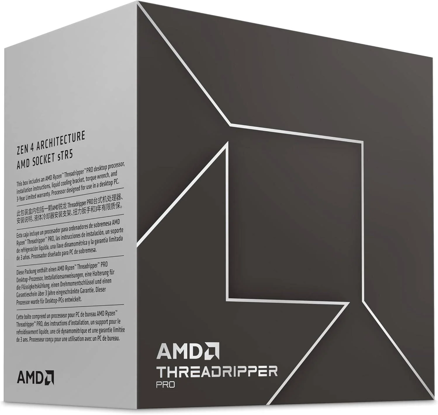 پردازنده ورک استیشن AMD Ryzen Threadripper PRO 7955WX، شانزده هسته، سی و دو رشته، بوست 5.3 گیگاهرتز، توان حرارتی 350 وات، PCIe 5.0، پشتیبانی از حافظه DDR5 ECC، سوکت sTR5، معماری Zen 4 | 100000886WOF
