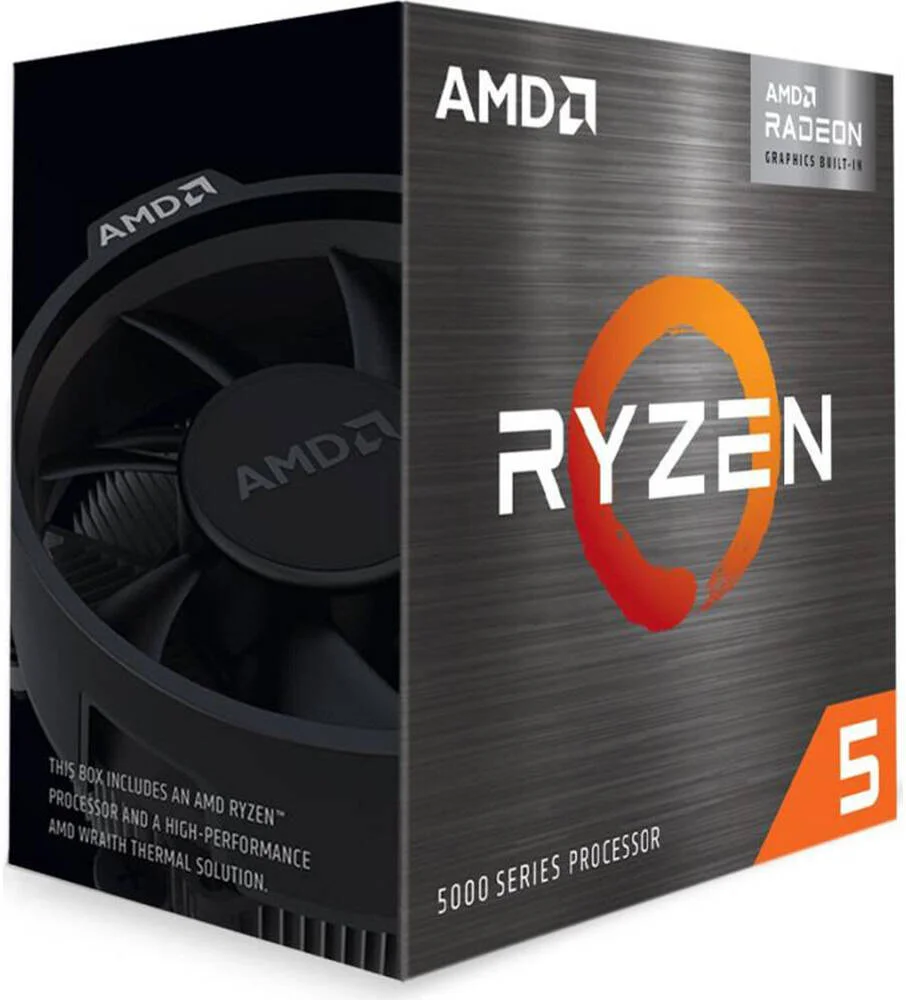 پردازنده دسکتاپ AMD Ryzen 5 5500GT 3.6 گیگاهرتز AM4، 6 هسته و 12 رشته، حداکثر فرکانس بوست 4.4 گیگاهرتز، 3 مگابایت L2 و 16 مگابایت L3 کش، گرافیک رادئون یکپارچه، حافظه DDR4-3200 | 100-100001489BOX