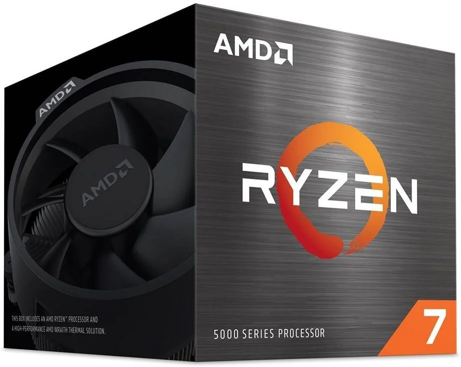پردازنده دسکتاپ AMD Ryzen 7 5700 با فرکانس 3.7 گیگاهرتز، سوکت AM4، 8 هسته و 16 رشته، حداکثر فرکانس بوست 4.6 گیگاهرتز، حافظه کش 4 مگابایت L2 و 16 مگابایت L3، حافظه DDR4-3200، Precision Boost 2 | 100-100000743BOX