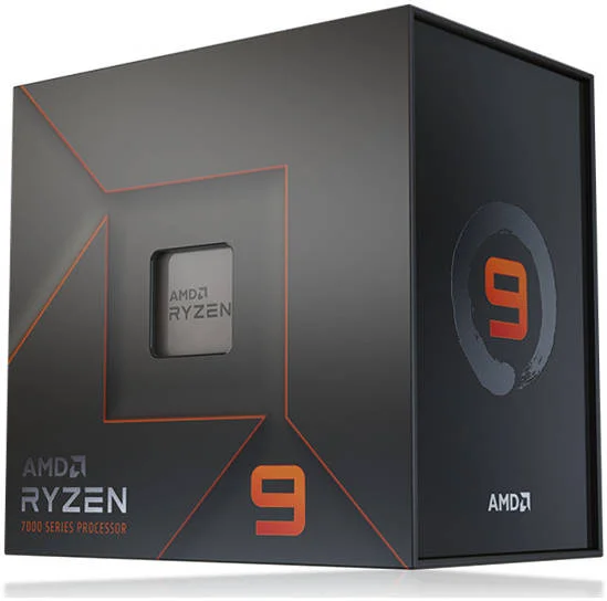 پردازنده دسکتاپ AMD Ryzen 9 7950X با فرکانس 4.5 گیگاهرتز، سوکت AM5 و توان مصرفی 170 وات، 16 هسته و 32 رشته، حداکثر فرکانس بوست 5.7 گیگاهرتز، 64 مگابایت حافظه کش L3، گرافیک AMD Radeon، دو کاناله DDR5-6400 / حداکثر 128 گیگابایت، معماری Zen 4