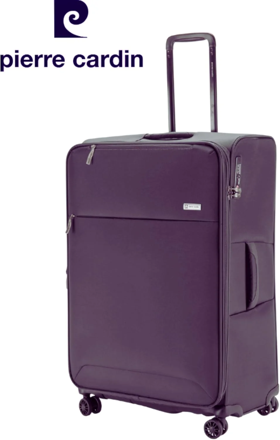 ست چمدان 3 تکه پیر کاردین، جنس سبک و بادوام، قفل بین المللی، چمدان مسافرتی مناسب برای همه (مارونی)