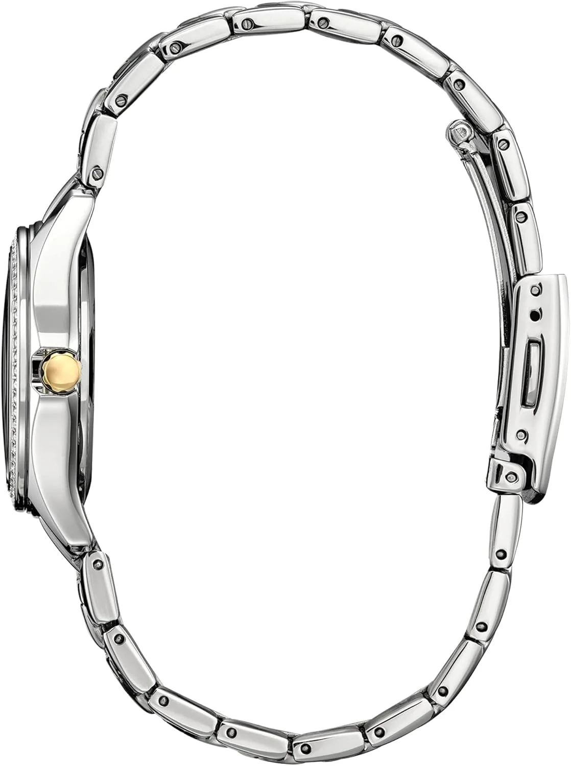 ساعت مچی زنانه سیتیزن مدل کلاسیک اکو-درایو، سه عقربه، نمایشگر تاریخ، عقربه های شب تاب