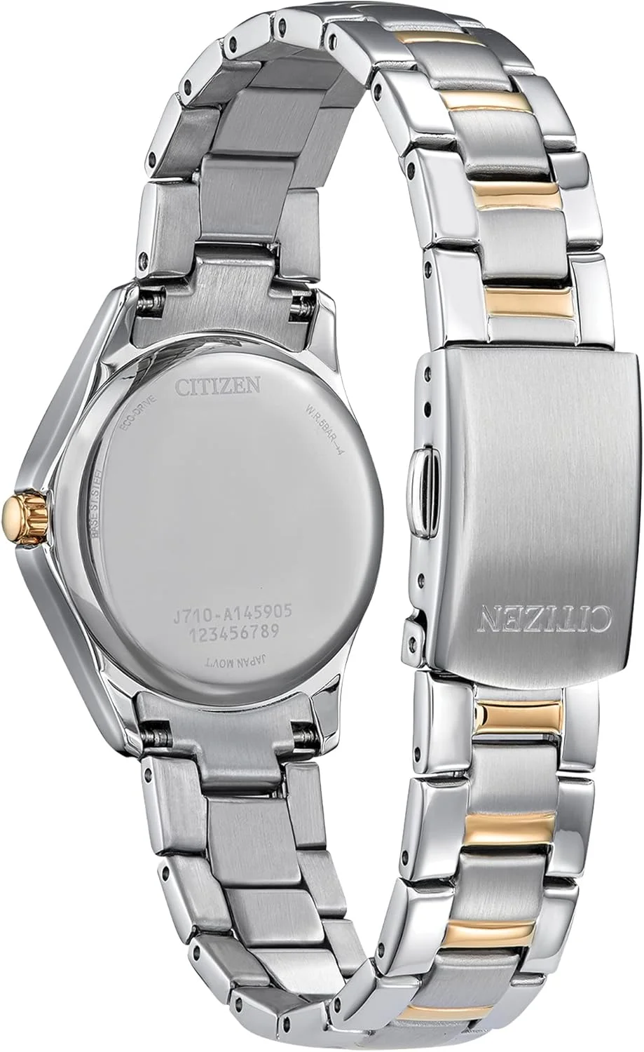 ساعت مچی زنانه سیتیزن مدل کلاسیک اکو-درایو، سه عقربه، نمایشگر تاریخ، عقربه های شب تاب