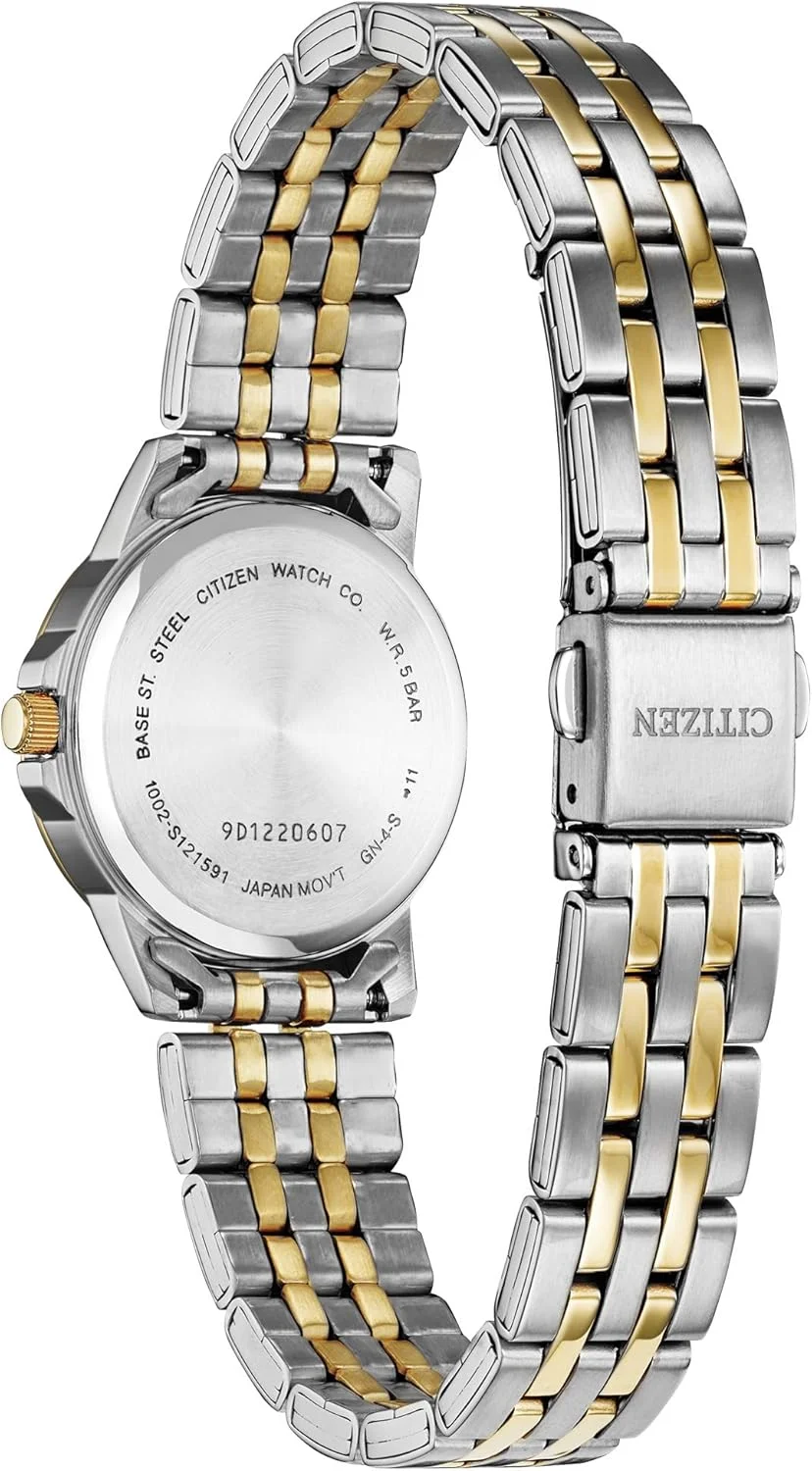 ساعت مچی زنانه سیتیزن کوارتز، استیل ضد زنگ، کلاسیک ساعت مچی زنانه سیتیزن کوارتز، استیل ضد زنگ، کلاسیک