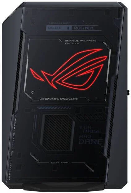کامپیوتر گیمینگ کوچک ایسوس ROG NUC (2025) RNUC15JNK9X389A2، پردازنده Intel Core Ultra 9 275HX، رم 32 گیگابایتی (2x16)، اس اس دی 1 ترابایتی، کارت گرافیک GeForce RTX 5070 Ti Laptop، ویندوز 11، UK، مشکی | 90AS00I1-M000D0