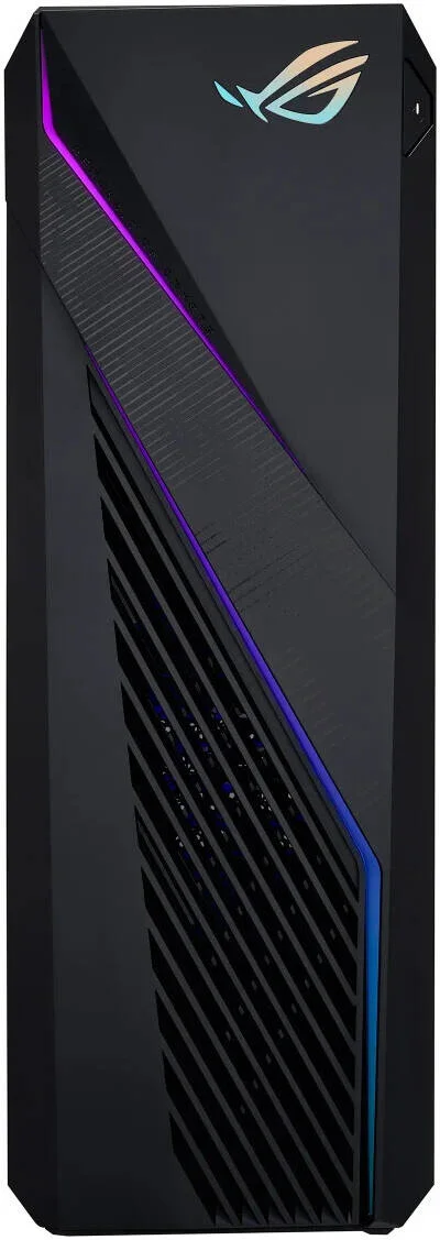رومیزی گیمینگ ایسوس ROG Strix Tower، پردازنده Intel Core i7-14700F، رم 32 گیگابایتی DDR5، حافظه SSD NVMe 1 ترابایتی، کارت گرافیک GeForce RTX 4060 8GB، وای فای 6E، ماوس و کیبورد سیمی USB ایسوس، ویندوز 11 هوم | G16CHR-IS766