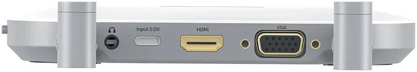 کیت فرستنده و گیرنده بی‌سیم HDMI یونیتک، حداکثر رزولوشن 1920*1080@60Hz، شبکه 2.4G+5G، فاصله انتقال 50 متری، Plug & Play، بدنه ABS، سفید/خاکستری | V1183A01