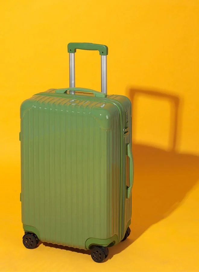 چمدان ممتاز ۲۴ اینچی با فریم آلومینیومی قابل گسترش، ساخته شده از ABS و PC