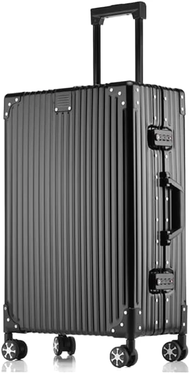 چمدان مسافرتی هاردکیس NKX آلیاژ آلومینیوم-منیزیم با 4 چرخ گردان 20 اینچ