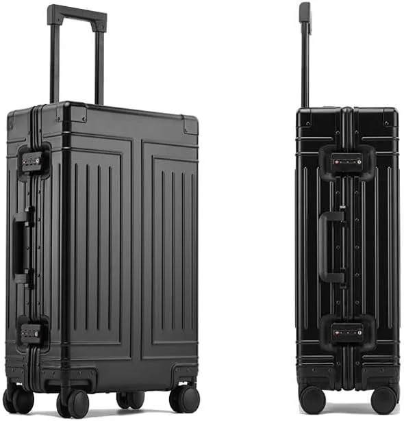 چمدان مسافرتی هاردکیس NKX آلیاژ آلومینیوم-منیزیم با 4 چرخ گردان