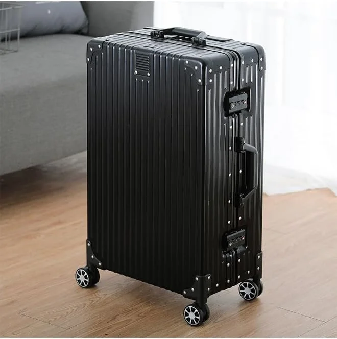 چمدان مسافرتی هاردکیس NKX آلیاژ آلومینیوم-منیزیم با 4 چرخ گردان 20 اینچ