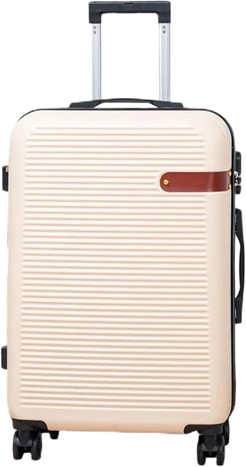 چمدان مسافرتی چرخ دار MOTIM، بدنه سخت، 4 چرخ گردان، سبک وزن (28 اینچ)