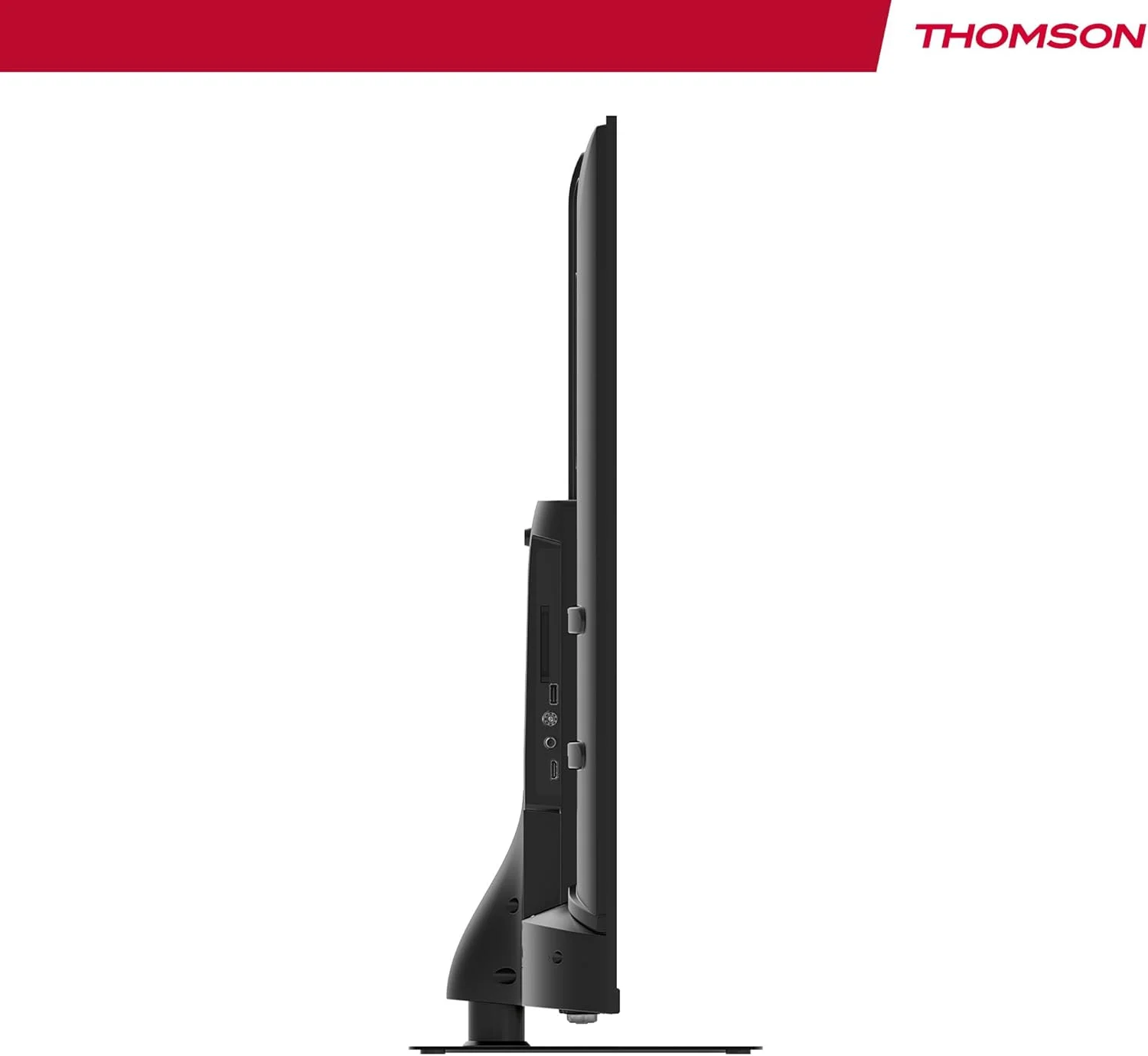 تلویزیون 55 اینچ کیولد پرو Thomson با طراحی پایه مرکزی – نرخ نوسازی 144 هرتز، 4K UHD، Dolby Vision & Atmos، کنترل صوتی هوشمند، دستیار صوتی گوگل، نمایشگر بدون حاشیه، تلویزیون ممتاز