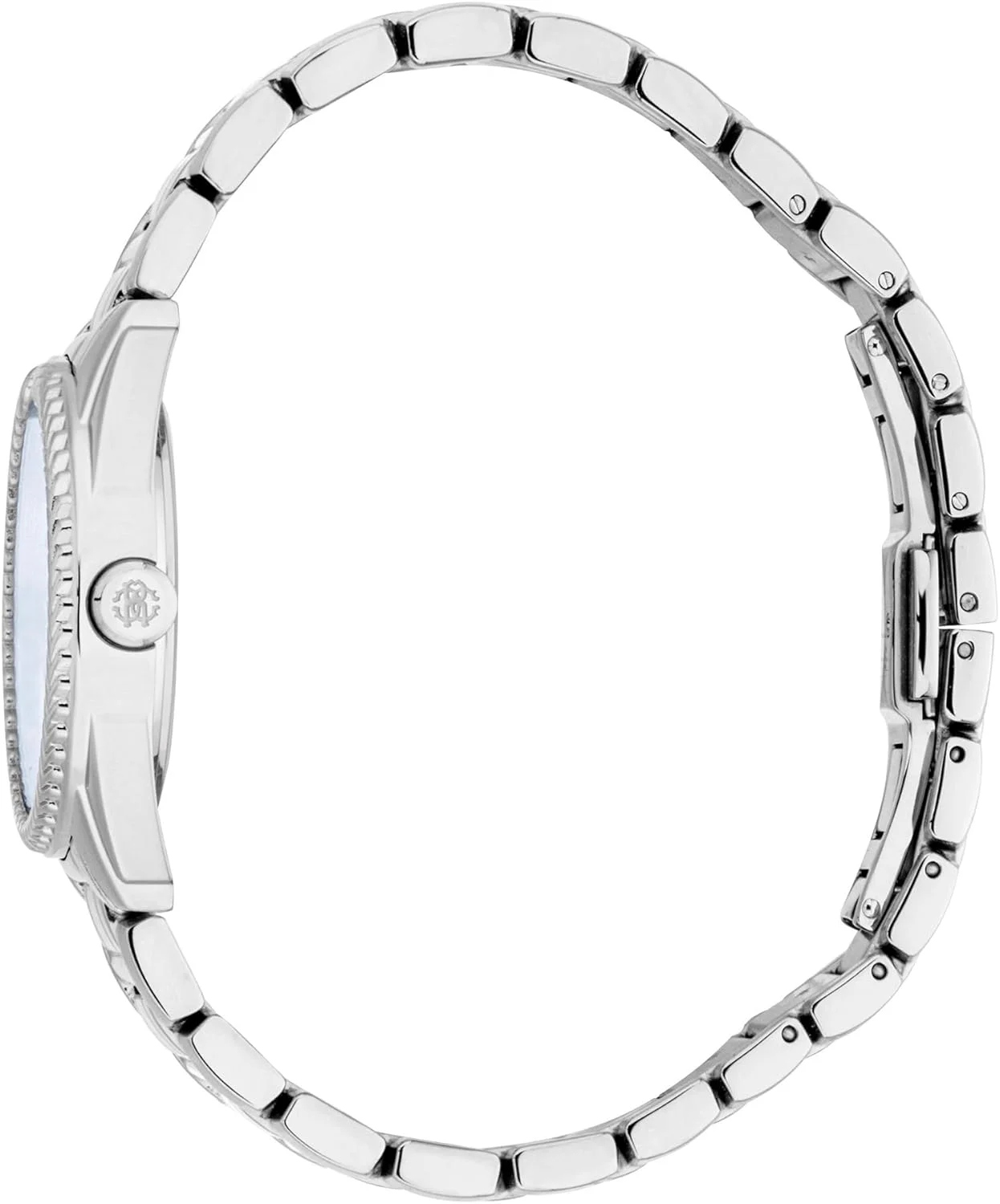 ساعت مچی آنالوگ زنانه روبرتو کاوالی مدل RC5L118M0035 با قاب گرد، قطر 30 میلی متر، نقره ای خاکستری/نقره ای