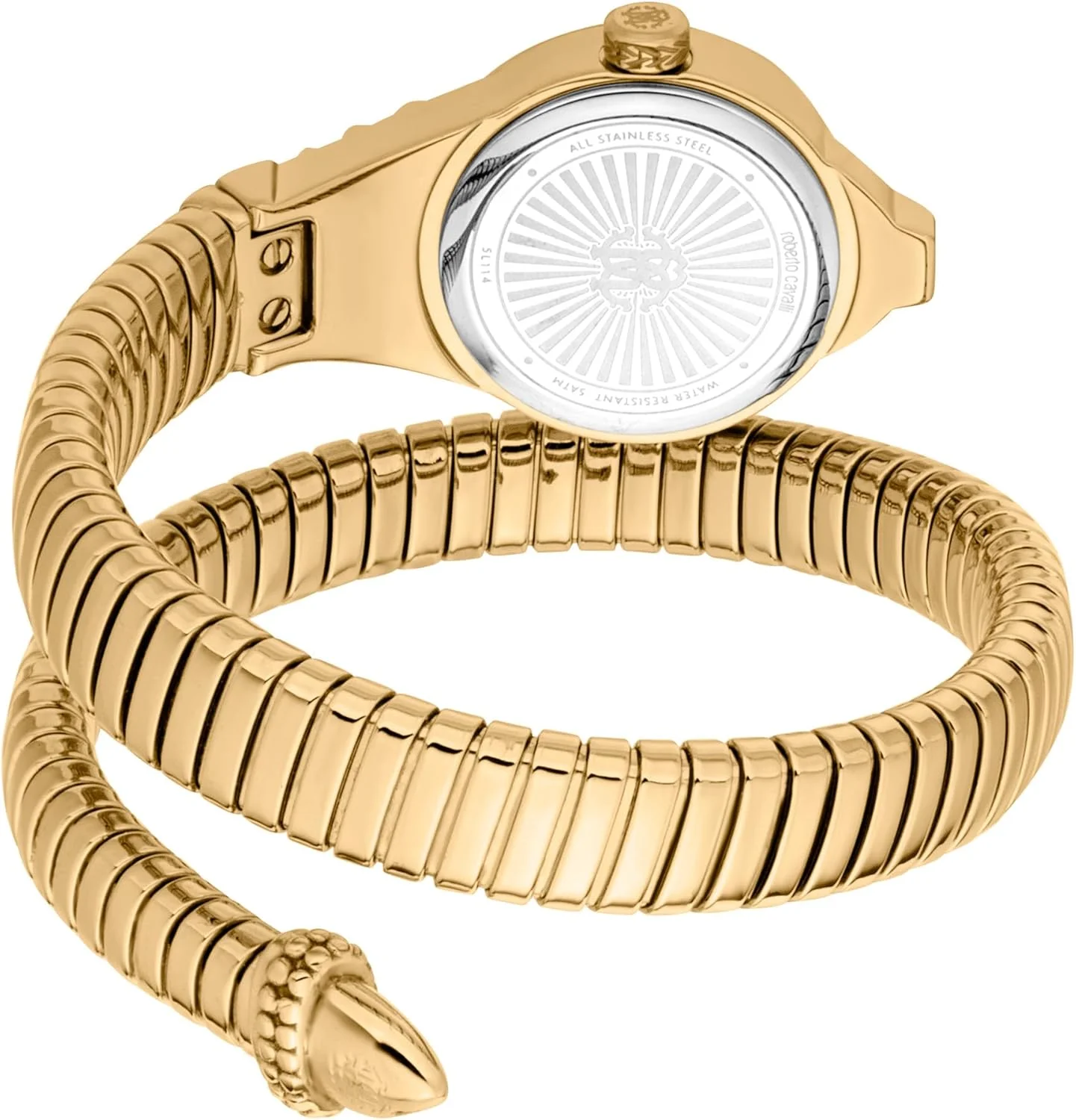 ساعت مچی آنالوگ زنانه روبرتو کاوالی مدل RC5L114M0045 با صفحه گرد، قطر قاب 22 میلی متر، طلایی ساعت مچی آنالوگ زنانه روبرتو کاوالی مدل RC5L114M0045 با صفحه گرد، قطر قاب 22 میلی متر، طلایی