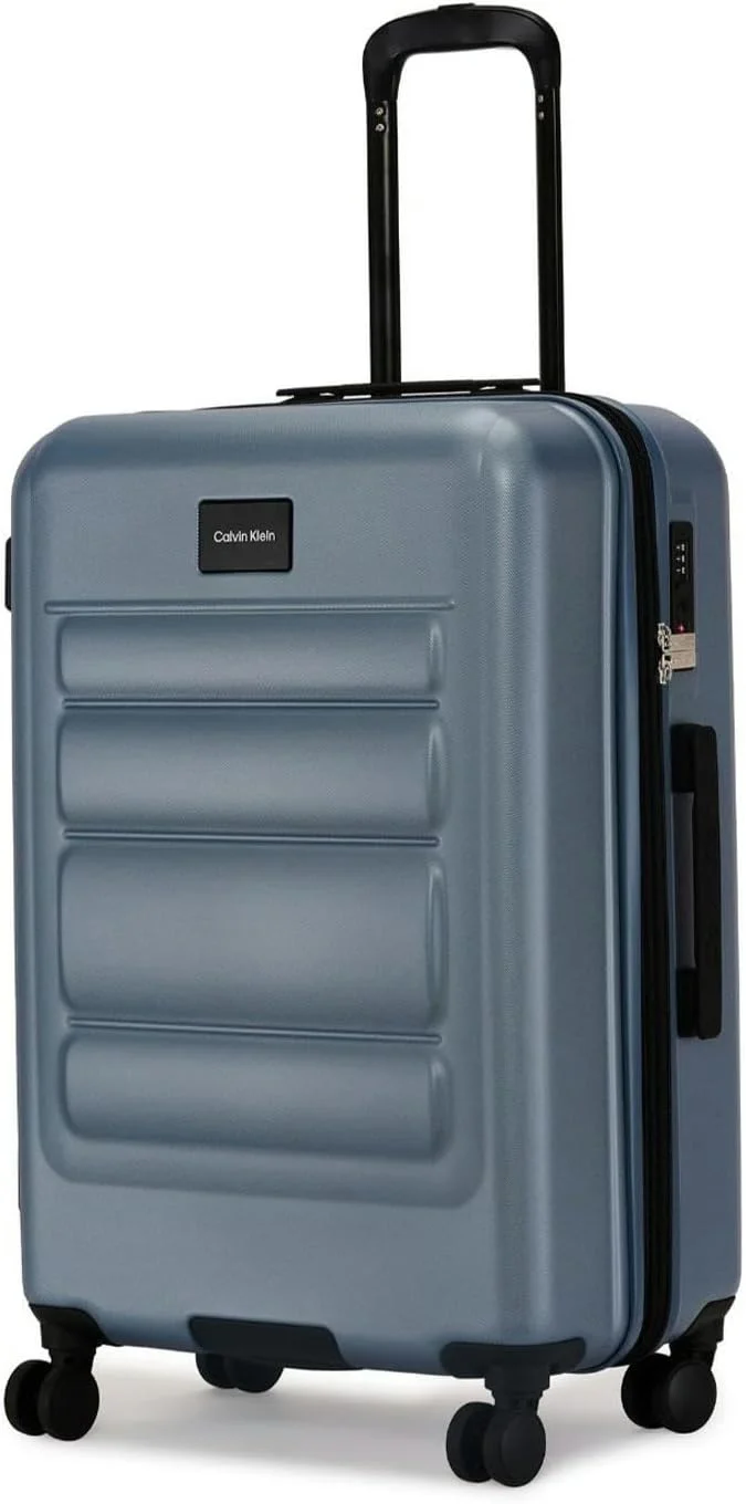 چمدان چرخ‌دار سخت ایمجین، ABS فوق‌العاده سبک، 4 چرخ دوبل (سنگ چخماق، 24 اینچ)