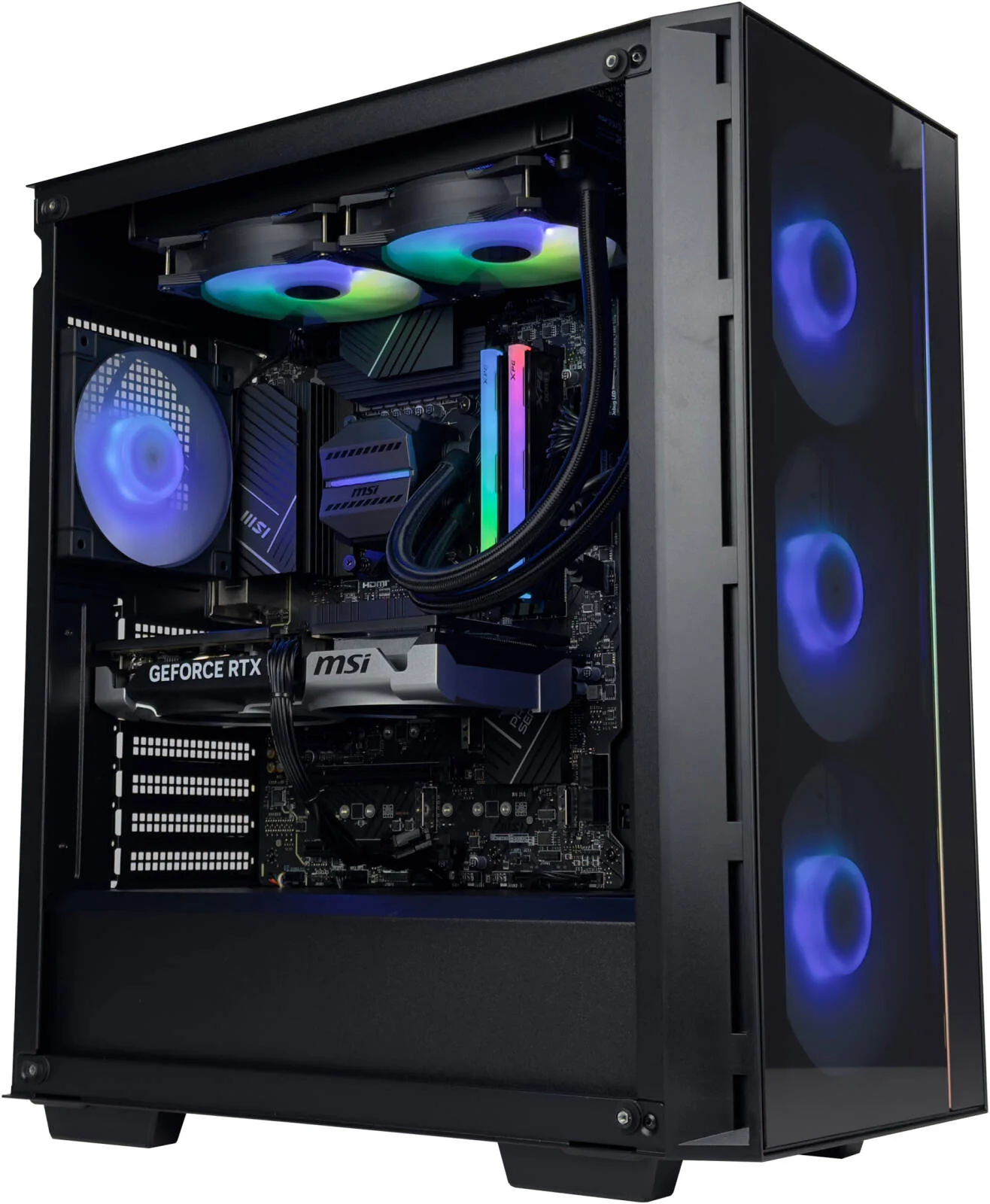 کامپیوتر گیمینگ MATREXX - پردازنده AMD Ryzen 7 9700X با 8 هسته و 16 رشته، کارت گرافیک NVIDIA RTX 5060 Ti با 8 گیگابایت حافظه، 32 گیگابایت رم DDR5 با فرکانس 5600 مگاهرتز، 1 ترابایت SSD Gen 4، منبع تغذیه 650W 80 PLUS، خنک کننده مایع 240 میلی متری، Wi-Fi + BT، ویندوز 11 پرو کامپیوتر گیمینگ MATREXX - پردازنده AMD Ryzen 7 9700X با 8 هسته و 16 رشته، کارت گرافیک NVIDIA RTX 5060 Ti با 8 گیگابایت حافظه، 32 گیگابایت رم DDR5 با فرکانس 5600 مگاهرتز، 1 ترابایت SSD Gen 4، منبع تغذیه 650W 80 PLUS، خنک کننده مایع 240 میلی متری، Wi-Fi + BT، ویندوز 11 پرو