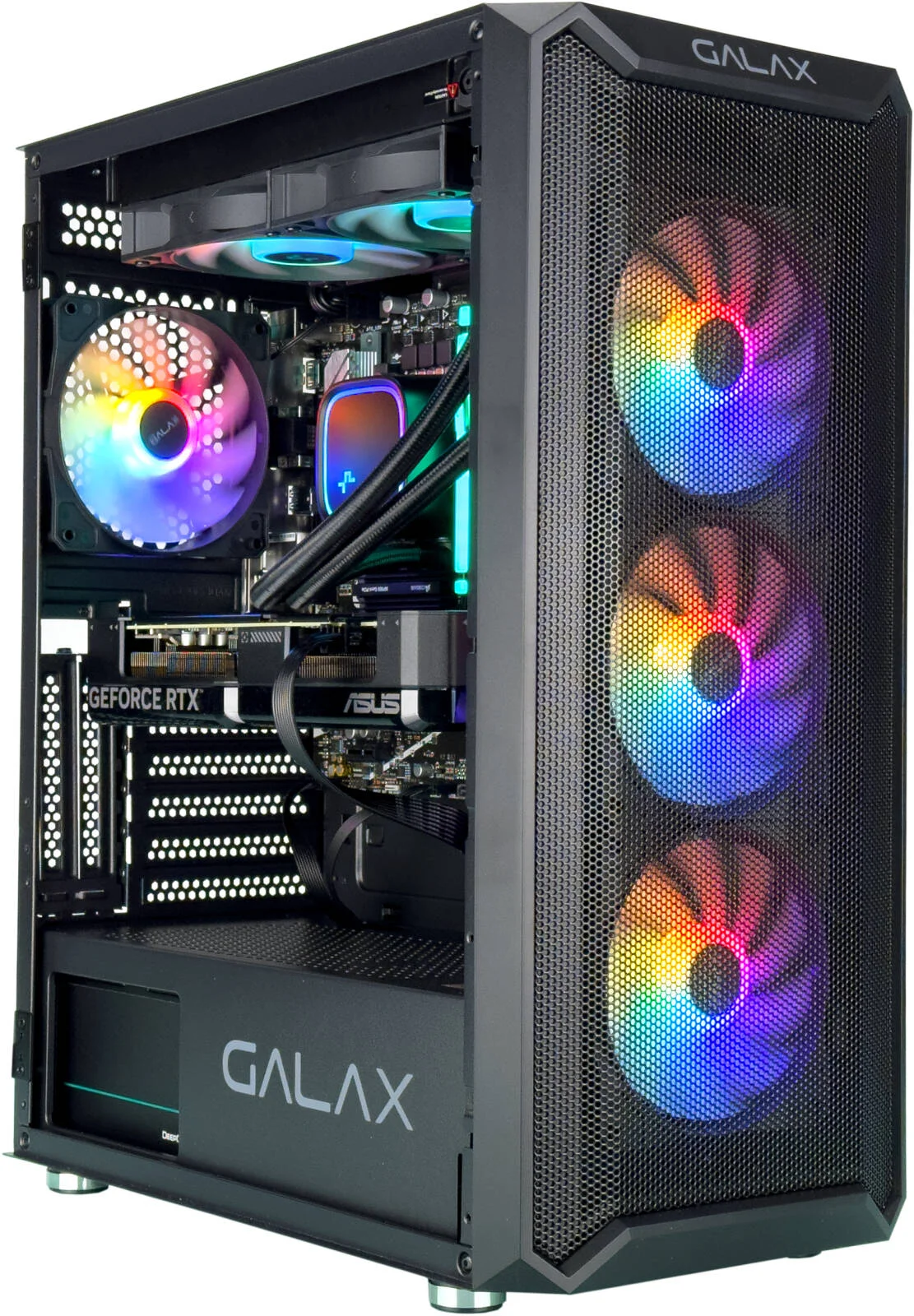 کامپیوتر گیمینگ MidZone - پردازنده AMD Ryzen 7 9700X با 8 هسته و 16 رشته، کارت گرافیک NVIDIA RTX 5060 Ti با 8 گیگابایت حافظه، 32 گیگابایت رم DDR5 با فرکانس 6000 مگاهرتز، 1 ترابایت SSD Gen 4، منبع تغذیه 650W 80 PLUS، خنک کننده مایع 240 میلی متری، Wi-Fi + BT کامپیوتر گیمینگ MidZone - پردازنده AMD Ryzen 7 9700X با 8 هسته و 16 رشته، کارت گرافیک NVIDIA RTX 5060 Ti با 8 گیگابایت حافظه، 32 گیگابایت رم DDR5 با فرکانس 6000 مگاهرتز، 1 ترابایت SSD Gen 4، منبع تغذیه 650W 80 PLUS، خنک کننده مایع 240 میلی متری، Wi-Fi + BT