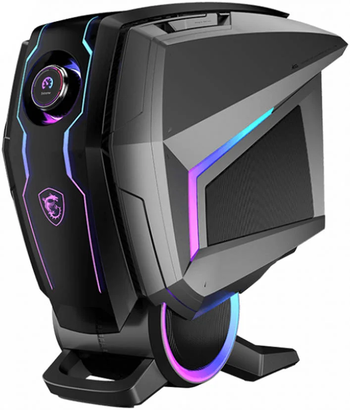 کامپیوتر گیمینگ MSI Meg Aegis TI5، نسل دوازدهم پردازنده Intel Core i7-12700KF + Z690، رم 64GB DDR5، هارد 2TB HDD + 1TB SSD، کارت گرافیک RTX 3090 Ventus 3X 24GB، منبع تغذیه 850W SFX، خنک کننده مایع، ویندوز 11، مشکی | 9S6-B93911-038 کامپیوتر گیمینگ MSI Meg Aegis TI5، نسل دوازدهم پردازنده Intel Core i7-12700KF + Z690، رم 64GB DDR5، هارد 2TB HDD + 1TB SSD، کارت گرافیک RTX 3090 Ventus 3X 24GB، منبع تغذیه 850W SFX، خنک کننده مایع، ویندوز 11، مشکی | 9S6-B93911-038