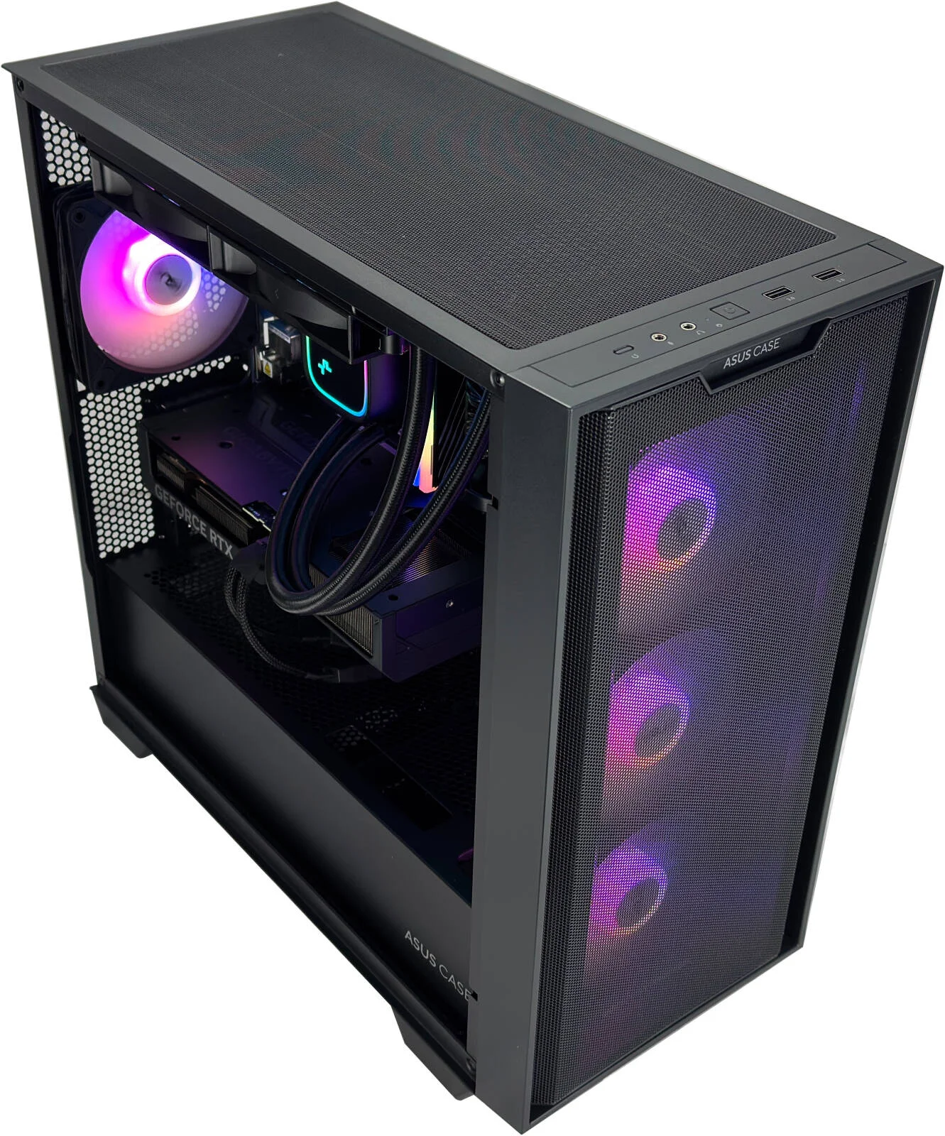 کامپیوتر گیمینگ NeonX - AMD Ryzen 7 7800X3D با 18 هسته و 16 رشته، NVIDIA RTX 5070 با 12 گیگابایت حافظه، 32 گیگابایت رم DDR5 با فرکانس 6000 مگاهرتز، 1 ترابایت SSD Gen 4، منبع تغذیه 750 واتی، خنک کننده مایع 240 میلی متری، Wi-Fi + BT کامپیوتر گیمینگ NeonX - AMD Ryzen 7 7800X3D با 18 هسته و 16 رشته، NVIDIA RTX 5070 با 12 گیگابایت حافظه، 32 گیگابایت رم DDR5 با فرکانس 6000 مگاهرتز، 1 ترابایت SSD Gen 4، منبع تغذیه 750 واتی، خنک کننده مایع 240 میلی متری، Wi-Fi + BT