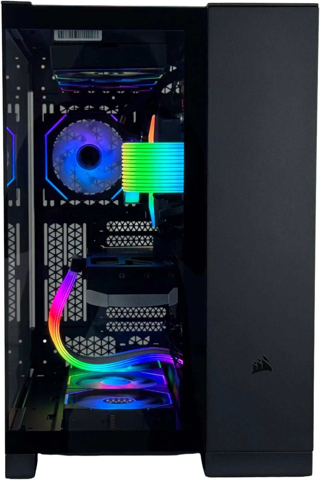 کامپیوتر گیمینگ آبلویین - پردازنده اینتل Core Ultra 9 285K با 24 هسته و 24 رشته، کارت گرافیک NVIDIA RTX 5080 با 16 گیگابایت حافظه، 32 گیگابایت رم DDR5 با فرکانس 6000 مگاهرتز، 2 ترابایت حافظه اس اس دی نسل 5، منبع تغذیه 850 وات گلد، خنک کننده مایع 360 میلی متری، وای فای + بلوتوث، ویندوز 11 پرو