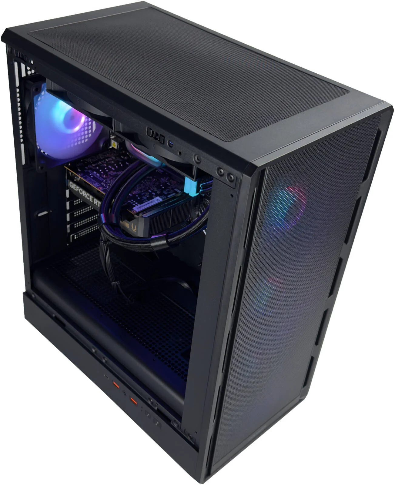 کامپیوتر گیمینگ قدرتمند - AMD Ryzen 5 8400F با 6 هسته و 12 رشته، NVIDIA RTX 5060 8GB، رم 16GB DDR5 با فرکانس 5600MHz، SSD 1TB Gen 4، منبع تغذیه 650W 80 Plus، خنک کننده مایع 240mm، Win11 Pro کامپیوتر گیمینگ قدرتمند - AMD Ryzen 5 8400F با 6 هسته و 12 رشته، NVIDIA RTX 5060 8GB، رم 16GB DDR5 با فرکانس 5600MHz، SSD 1TB Gen 4، منبع تغذیه 650W 80 Plus، خنک کننده مایع 240mm، Win11 Pro