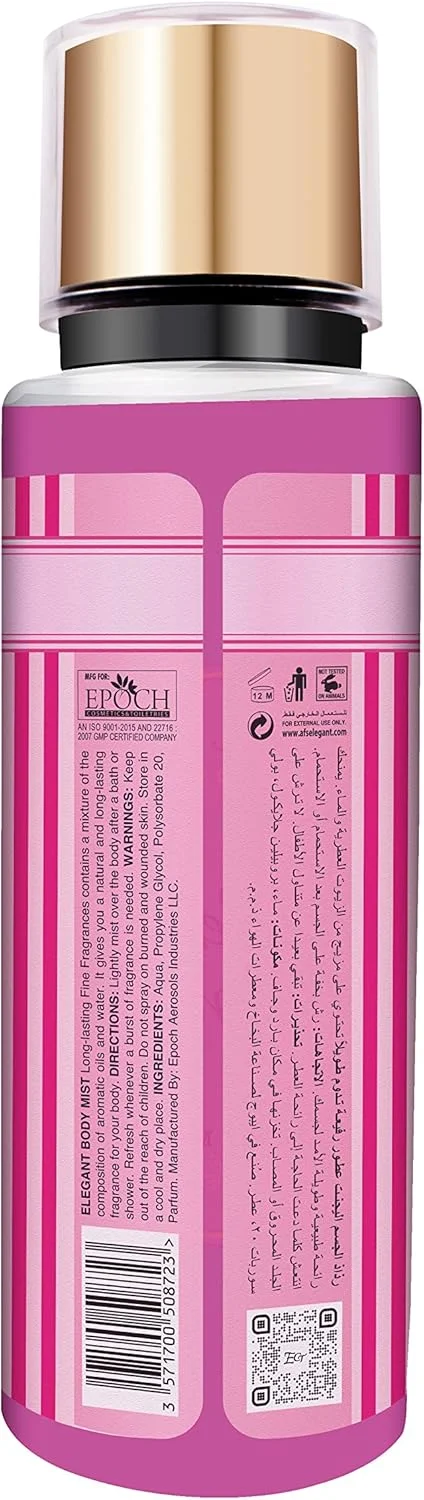 اسپری بادی میست شیک و جذاب – 250 میلی لیتر – میست معطر و خوشبو | رایحه معطر، ماندگاری بالا، 250 میلی لیتر