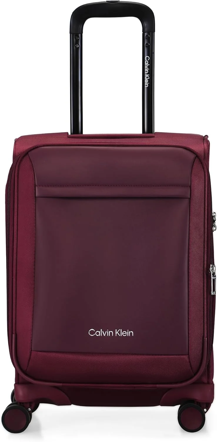 چمدان چرخ‌دار سخت بدنه Escape، ABS فوق‌العاده سبک، 4 چرخ دوبل با قفل TSA (بنفش مایل به خاکستری، کوچک)