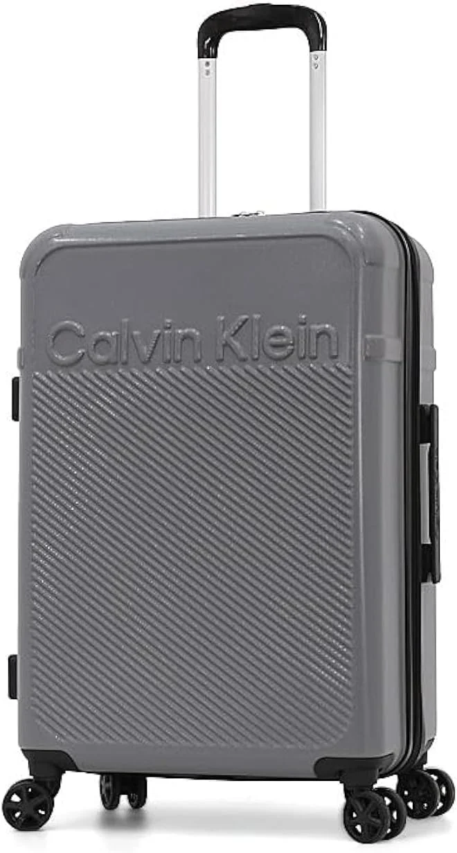 چمدان چرخدار سخت EXPRESSION، ABS فوق سبک، 4 چرخ دوبل (ذغالی، 20 اینچ)