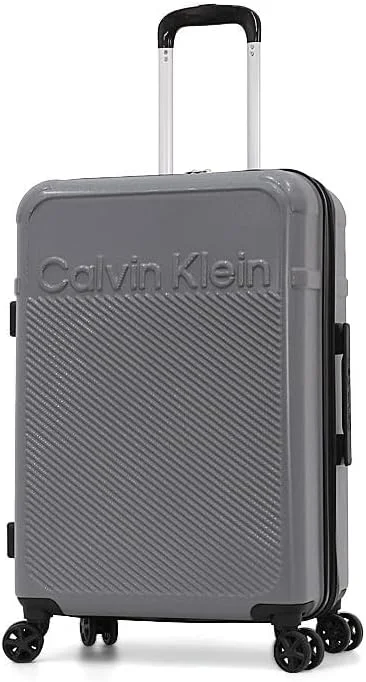 چمدان چرخدار سخت EXPRESSION، ABS فوق سبک، 4 چرخ دوبل (ذغالی، 20 اینچ)